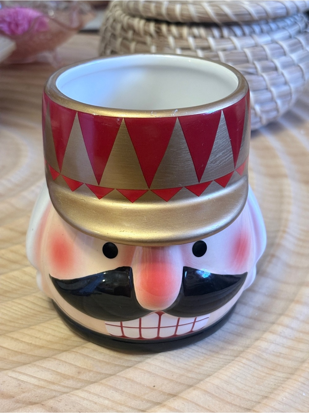 FAO Schwarz 3D Nutcracker Soldier Mug